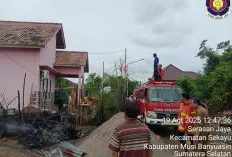  Gudang di Sekayu Ludes Terbakar, Bupati H M Toha Ingatkan Warga Waspada