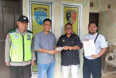Senpi Rakitan Punya Warga Diserahkan Kades ke Polsek Mesuji Raya dan Polsek Pampangan 