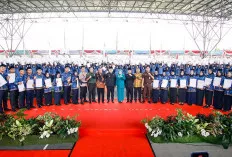 Pj Bupati Sandi Fahlepi Lantik 2.392 PPPK di Muba