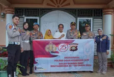 Polres OKI Anjangsana ke Rumah Purnawirawan Polri