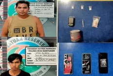 2 Pengedar di Bayung Lencir Dibekuk Satres Narkoba Polres Muba 