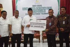 Pemprov Sumsel Dapat  Bantuan Buffer Stock Kesiapsiagaan Penanggulangan Bencana dari Kementerian Sosial RI