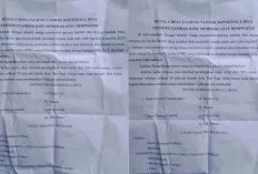 Nah Loh, Warga Desa Tanjung Tambak Baru Dihebohkan Berdarnya Surat Kaleng Oknum Kades 