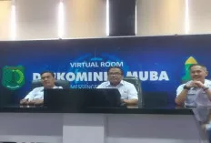 Dinkominfo Muba Ikuti Rakor dan Pelatihan Humas Secara Virtual 