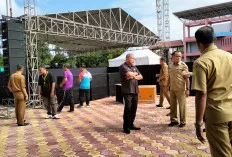Cek Persiapan Gebyar Musik Pemilu Damai 2024