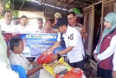Dinsos Muba Salurkan Bantuan untuk Warga Penderita Stroke di Serasan Jaya