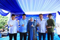 Open House di Lahat, Wagub Cik Ujang Berdayakan Pedagang Kecil dan UMKM Lokal