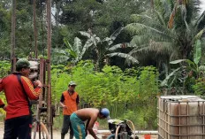 3 Dusun di Desa Bumi Kencana Kecamatan Sungai Lilin Dibangunkan 3 Unit Sumur 