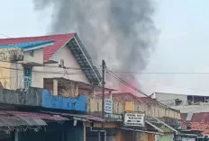 Rumah Panggung di Prabumulih Ludes Terbakar, Diduga Korsleting Listrik