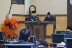 Pj Bupati H Sandi Sampaikan Tanggapan Terhadap Pemandangan Umum Fraksi-Fraksi DPRD Muba