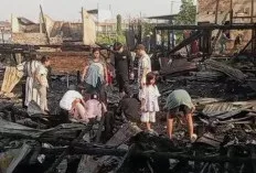 Kebakaran Hebat Hanguskan 14 Rumah di 1 Ulu Palembang, 86 Jiwa Terdampak