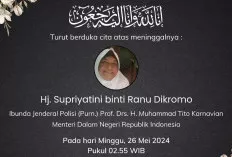 Kabar Duka, Innalillahi Wainnailaihi Rojiun, Ibunda Tito Karnavian Tutup Usia