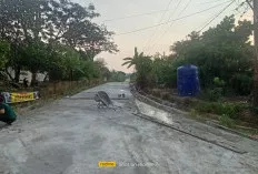 Meski Dana Desa 2026 Diefisiensikan, Pemdes Sukadamai Baru Tetap Bangun Jalan Cor Beton 230 Meter