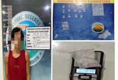 Siasat Gagal! Pengedar Sabu di Batanghari Leko Sembunyikan 14 Paket Narkoba di Wadah Minyak Rambut