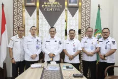 Sekda Edward Candra Ikuti Rakor Virtual dengan Mendagri Bahas Tindak Lanjut Pengadaan CASN 2024   Palembang - 