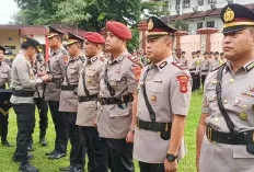 Tiga Perwira Polres Muara Enim Dimutasi 