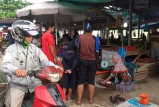 Aktivitas Pasar Randik Kembali Normal Pasca Lebaran Idul Fitri