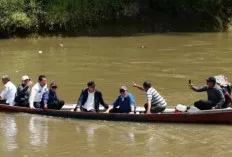 Herman Deru Tinjau Rencana Pembangunan Jembatan Gantung Banuayu–Talang Sawah