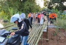 Akses Vital Terputus: Jembatan Muara Kumbang di Ogan Ilir Roboh Akibat Debit Air Tinggi