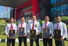 Polda Sumsel Beri Penghargaan untuk 137 Personel Berprestasi
