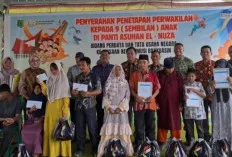 Pastikan Perlindungan Hukum, Kejari Muba Serahkan Putusan Perwalian 9 Anak Panti Asuhan El-Nuza