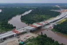 Tol Rengat-Pekanbaru Dikebut, Progres Konstruksi Seksi Junction Pekanbaru-Bypass Capai 76,30 Persen
