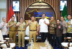 Bahas HUT Kabupaten dan Infrastruktur, Gubernur Herman Deru Terima Audiensi Bupati OKU Selatan