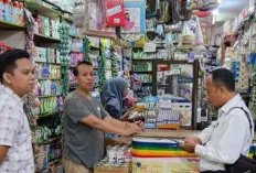 Cek Harga Sembako, Polsek Sungai Lilin Sidak ke Pasar Tradisional
