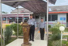 Kalapas Sekayu Bacakan Amanat Presiden pada Upacara Hari Bela Negara ke-75