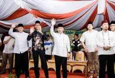 Pj Bupati Apriyadi Pawai Takbir Bareng Ribuan Warga Muba