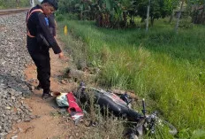 Motor Tertabrak KA Babaranjang di OKU Timur, Pengendara Meninggal Dunia
