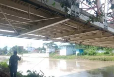 Jembatan Enim II Alami Kerusakan, Angkutan Bertonase Berat Akan Dibatasi