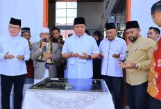 Gubernur Sumsel Resmikan Masjid Roudhotul Jannah: Wujudkan Semangat Gotong Royong Warga Alang-Alang Lebar
