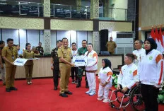 Pemprov Sumsel Apresiasi Atlet dan Pelatih PEPARNAS dengan Bonus Rp22 Miliar Lebih