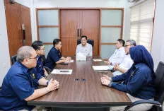 Bupati H M Toha Terima Audiensi Jajaran KPP Pratama Sekayu   