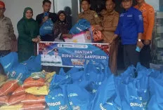 Pemkab Muba Salurkan Bantuan Tanggap Darurat untuk Korban Puting Beliung di Sumber Harum