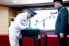 Lantik PJ Kades Paldas, Ini Pesan Penting PJ Bupati Syopiar Rustam