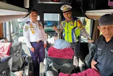Antisipasi Keselamatan Angkutan Lebaran, Satlantas Polres dan Dishub Muba Lakukan Rampcheck