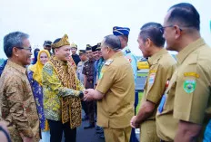 Pj Bupati Muba Sambut kedatangan Pj Gubernur Sumsel yang Baru, Siap Dukung Kinerja 