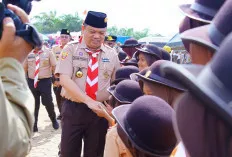 Pj Bupati Muba Pimpin Langsung Upacara Peringatan Hari Baden Powell ke-167 di Lalan