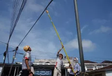 Pemkab OKI Tertibkan Kabel Semrawut, Provider Nakal Masih Ditemukan