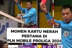 Detik - Detik Wasit Keluarkan Kartu Merah Kepada Pemain Palembang Bank Sumsel Babel 