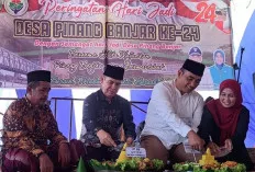 Meriahnya Peringatan HUT Ke-24 Desa Pinang Banjar