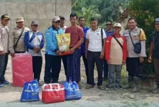 Dinsos Muba Salurkan Bantuan Bupati H.M. Toha untuk Korban Kebakaran di Lalan