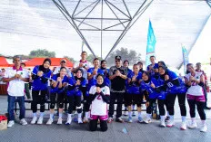 Antusias Bersama Atlit, Bupati HM Toha Tohet Semarakkan Porprov XV