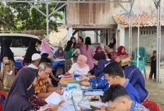 Masyarakat Desa Teloko Terima Pengobatan Gratis dari Petugas Medis Puskesmas Celikah