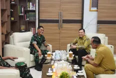 Percepat Antisipasi Penanganan Karhutlah Sumsel, Pj Gubernur Elen Setiadi Silaturhami dengan Pangdam II/Sriwij