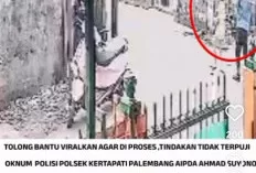 Viral CCTV Bocah Diduga Dianiaya Oknum Polisi di Kertapati, Kapolsek: Hanya Ditegur