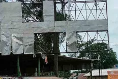Keberadan Baliho Depan SPBU Babat Toman Buat Resah Pengendara yang Melintas, Ini Penyebabnya 