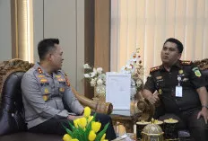 Perkuat Sinergitas Penegakan Hukum, Kapolres Muba Sambangi Kantor Kajari